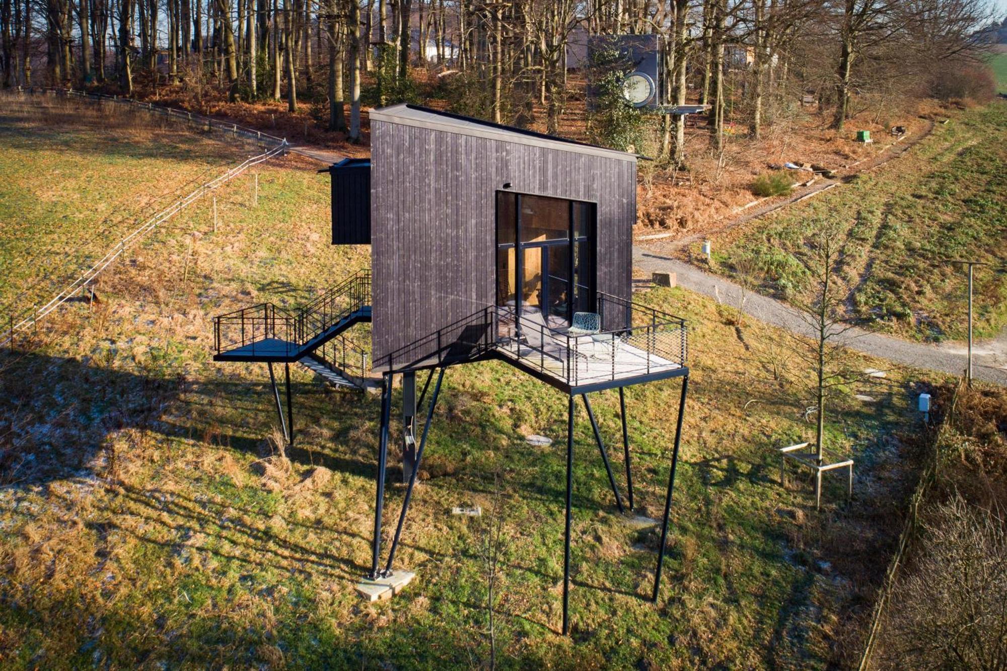 Treeangle - K1 Baumhaus Villa Odenthal Exteriör bild