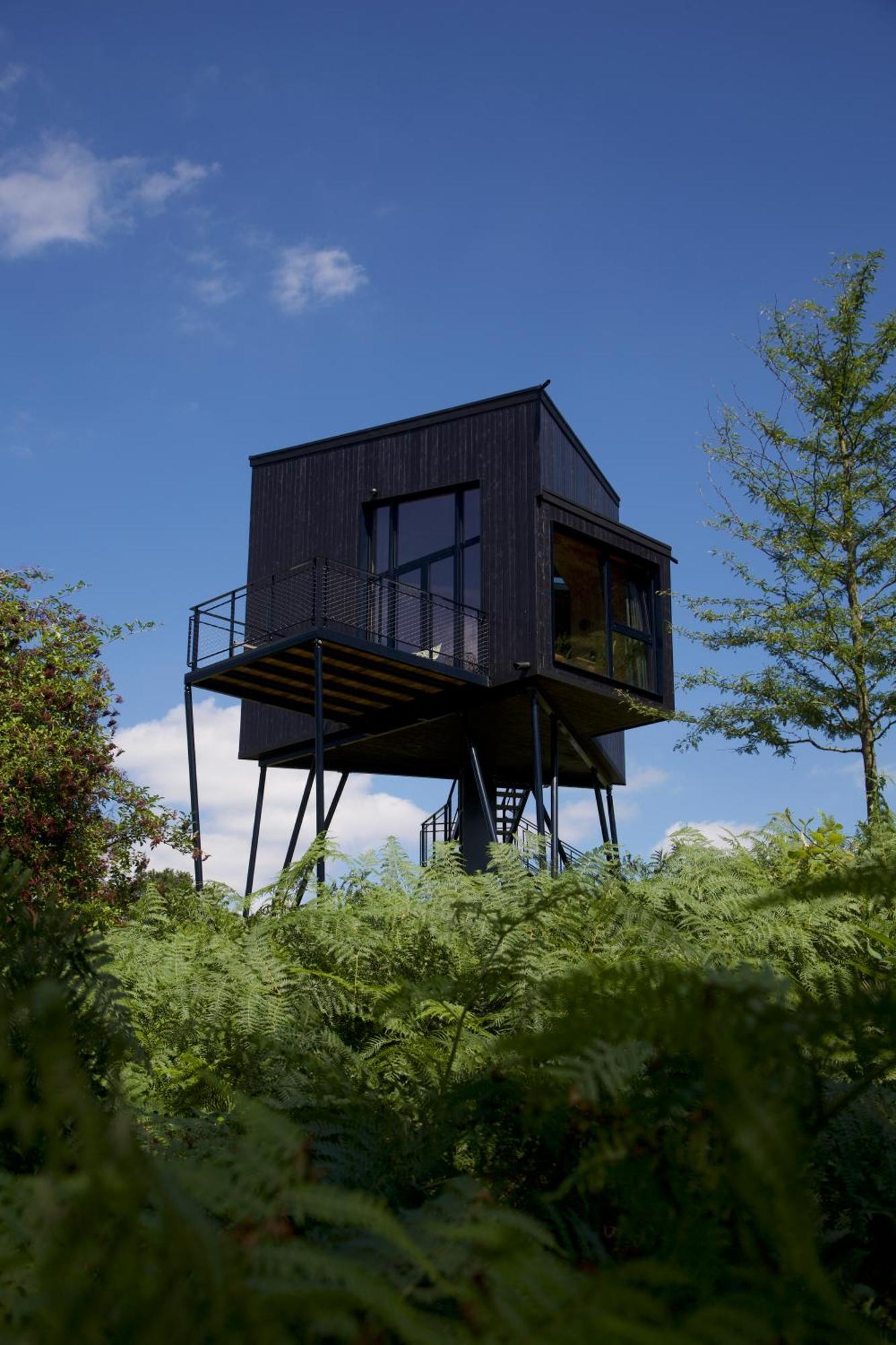 Treeangle - K1 Baumhaus Villa Odenthal Exteriör bild