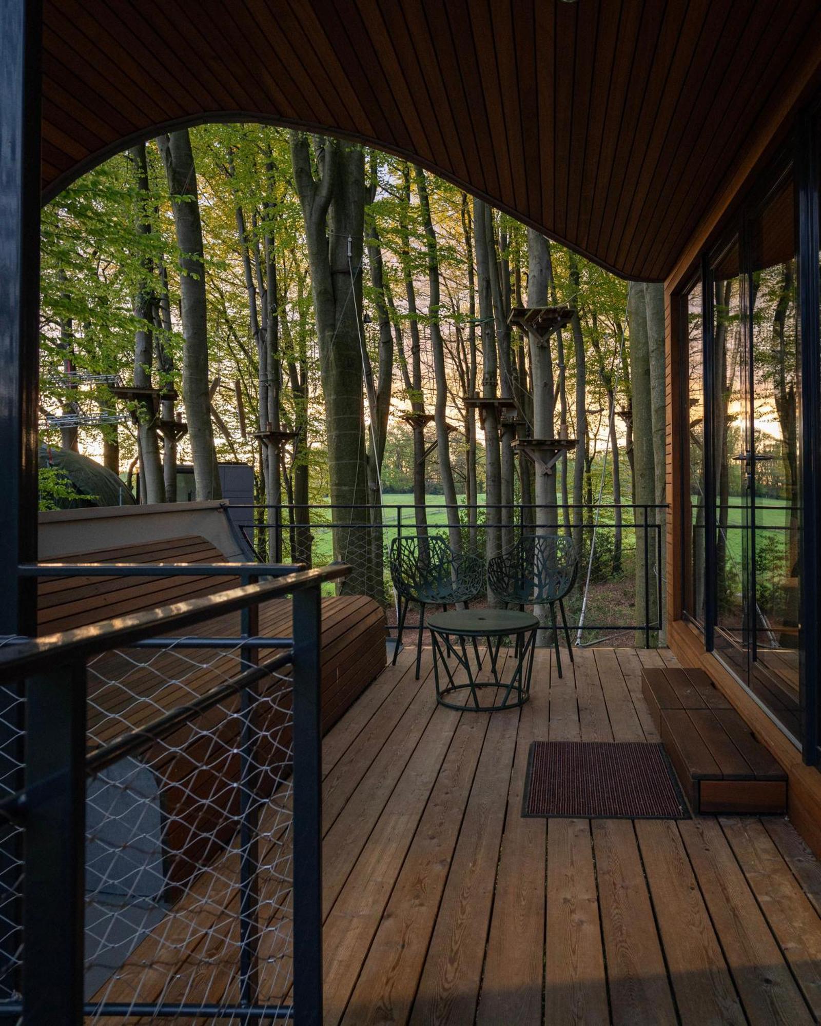 Treeangle - K1 Baumhaus Villa Odenthal Exteriör bild
