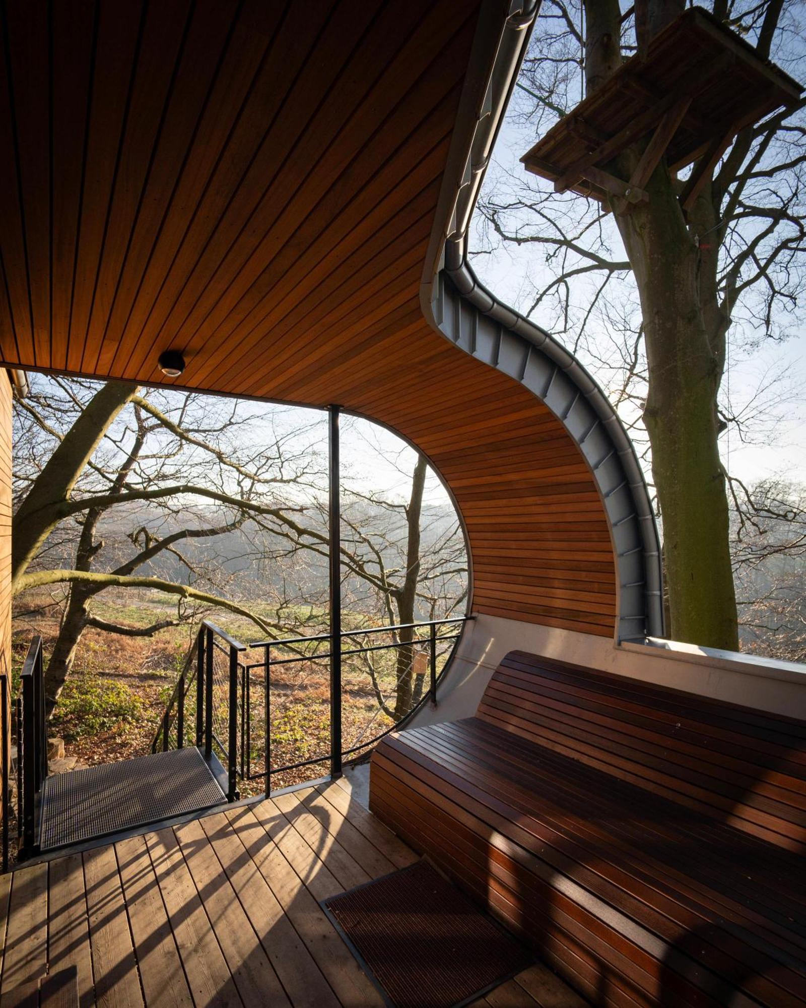 Treeangle - K1 Baumhaus Villa Odenthal Exteriör bild