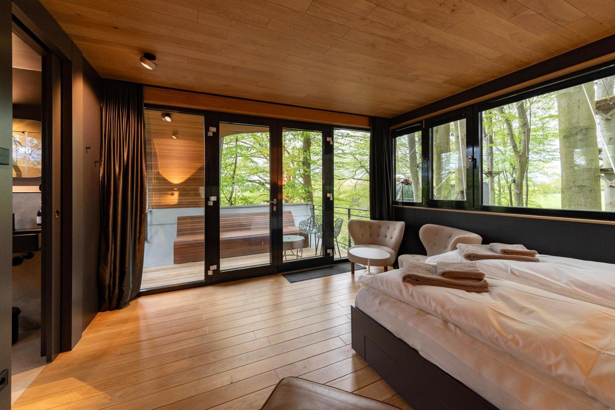 Treeangle - K1 Baumhaus Villa Odenthal Exteriör bild